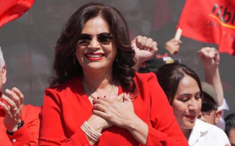 LIBRE pierde terreno: Rixi Moncada queda en tercer puesto en encuestas